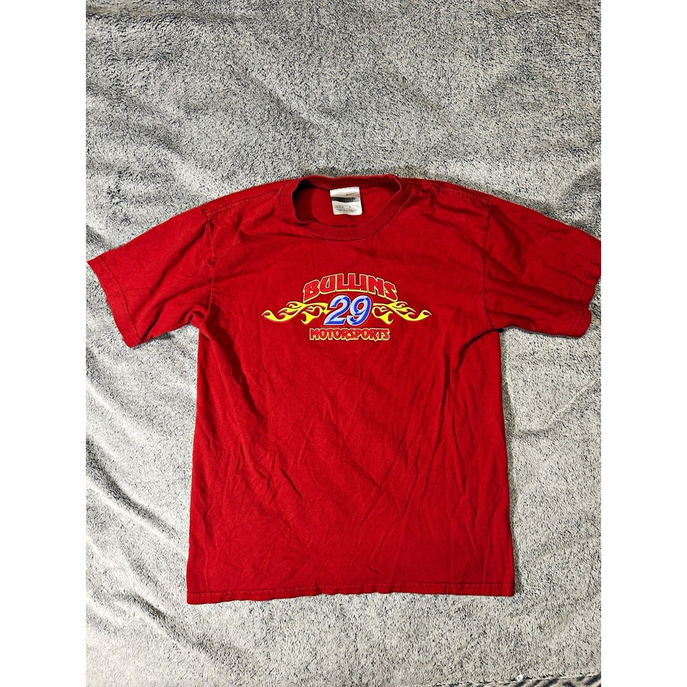 Nike Bullins Motorsports 29 Red Racing T-Shirt Kids Medium